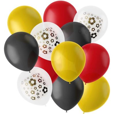 Luftballons Deutschland 12 Stk 23cm Folat