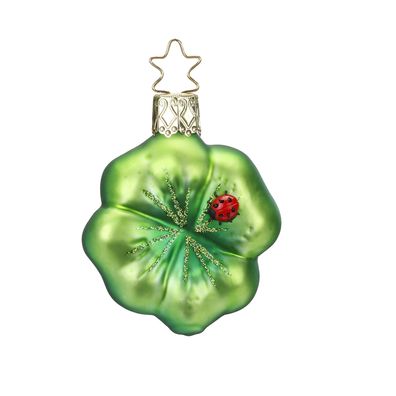 Christbaumschmuck Glücksklee 6,5cm