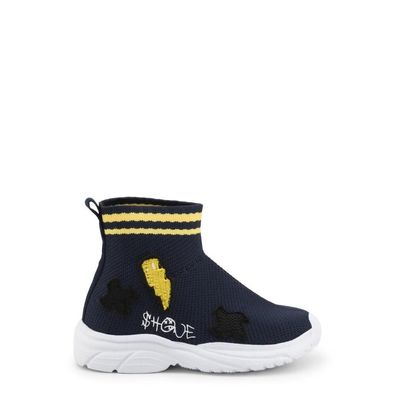 Shone - Sneakers - 1601-005-NAVY-YELLOW - Junge