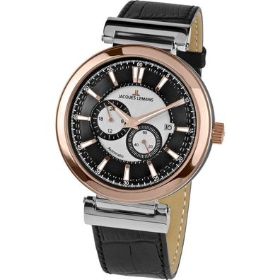 Jacques Lemans - Armbanduhr - Herren - Chrono - Verona - Automatik - 1-1730B