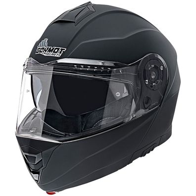 Germot Motorrad Helm GM 960 Klapphelm matt Black