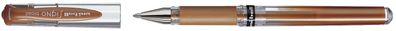 Faber-Castell 146813 Gelroller uni-ball® SIGNO UM 153, Schreibfarbe: bronze