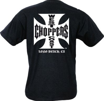 WCC West Coast Choppers T-Shirt Iron Cross schwarz