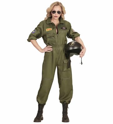 Kampfjet Pilotin Overall