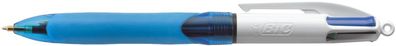 BiC® 8871361 Kugelschreiber 4 Colours GRIP PRO - dokumentenecht, 0,4 mm, hellblau