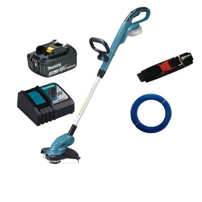 Makita Akku-Rasentrimmer DUR181Z + Akku BL1830B 3,0Ah 18V + Ladegerät DC18RC