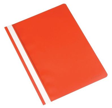 Q-Connect® KF01455 Schnellhefter - A4, 250 Blatt, PP, rot