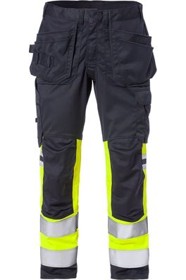 Fristads Flamestat High Vis Stretch-Handwerkerhose, Kl. 1 2163 ATHF Warnschutz-Gel