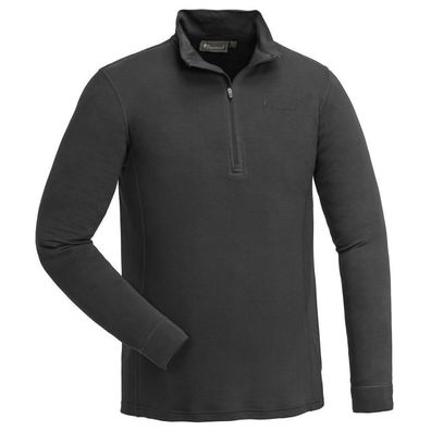 Pinewood 5406 Abisko Merino Langarmshirt Rauchschwarz (437)