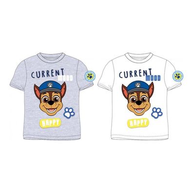 PAW Patrol "Current Mood" Kurzärmeliges T-Shirt für Jungen | Gr. 98-128
