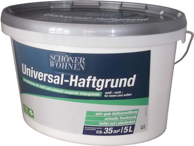 5L Schöner Wohnen Universal-Haftgrund weiß