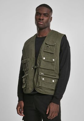 Urban Classics Weste Worker Vest Darkolive