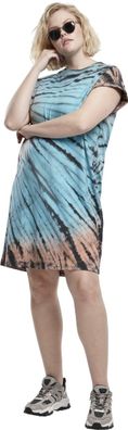 Urban Classics Kleid Ladies Tie Dye Dress Black