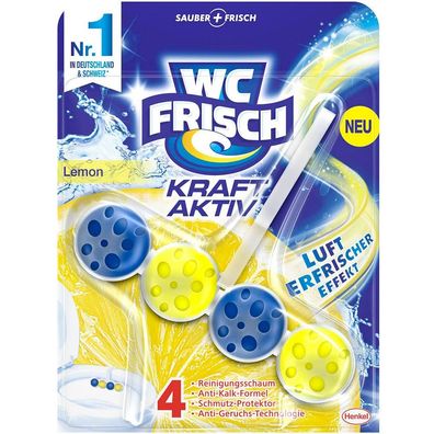 WC Frisch 4015000969468 KRAFT AKTIV WC-Duftspüler Lemon