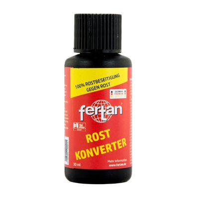 FERTAN 20001 Rostkonverter Rostumwandler Rostschutz Rostentferner 30 ml