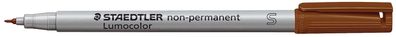 Staedtler® 311-7 Feinschreiber Universalstift Lumocolor® - non-permanent, S, braun