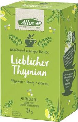 Allos 6x Lieblicher Thymian Tee 32g