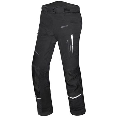 Germot Damen Motorrad Hose Textilhose Allround Kurz Schwarz