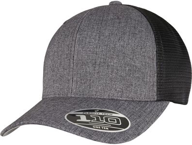 Flexfit Cap 110 Mesh 2-Tone Cap Melange Charcoal/Black