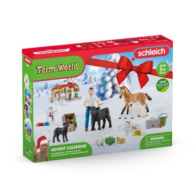 Schleich® 98643 Schleich® Adventskalender Farm World mehrfarbig