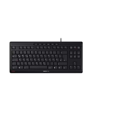 Cherry JK-8600DE-2 CHERRY TAS STREAM Keyboard TKL Corded DE-Layout schwarz