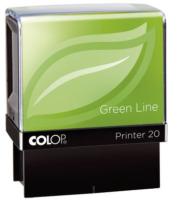 COLOP® 1082750002 Printer 20 Green Line - max . 4 Zeilen, 14 x 38 mm