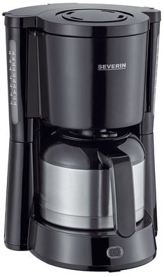 Severin KA 4835 Kaffeemaschine Type - Thermo Edelstahl, schwarz