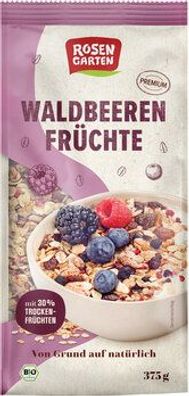 Rosengarten 6x Waldbeeren-Früchte-Müsli 375g