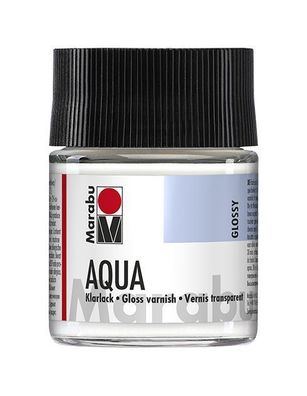 Marabu 1135 05 000 aqua-Klarlack 50 ml(P)