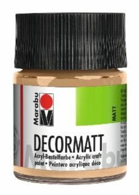 Marabu 1401 05 029 Decormatt Acryl Hautfarbe 50 ml(P)