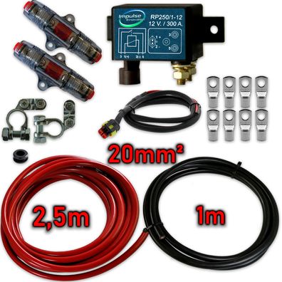 ADR Trennrelais Komplettset 3,5m ECu 20mm²