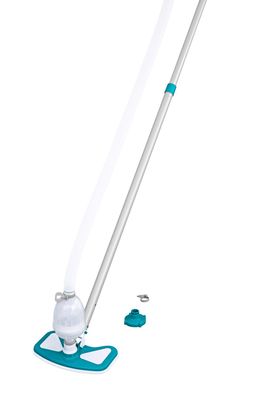 Poolpflege Basis-Set AquaClean™ mit pumpenbetriebenem Poolsauger & Kescher für