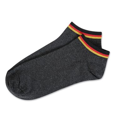 Sneaker-Socken Fan Deutschland grau