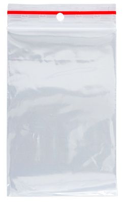 Q-Connect® KF11351 Druckbandbeutel - 80x120mm, transparent, 100 Stück