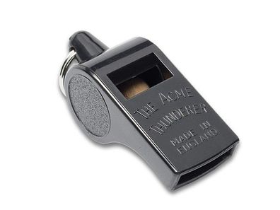 ACME Thunderer No.560 schwarz laute Trillerpfeife Triller Kunststoff Hundepfeife