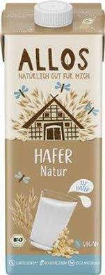 Allos 6x Hafer Natur Drink 1l