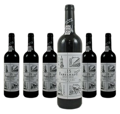 6 x Fabelhaft Rotwein Niepoort Vinhos Hamburg Edition (D.O.C. DOURO) – 2021