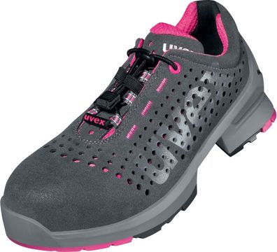 Uvex 1 Ladies Halbschuhe S1 85618 Grau, Pink (85618)