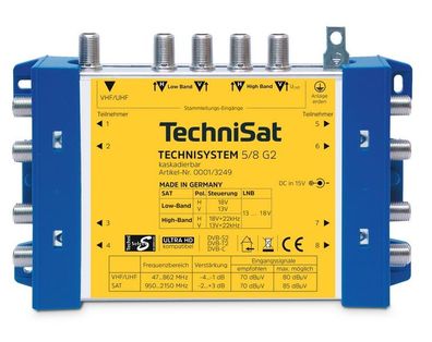 1St. Technisat Technisystem58g Multischalter 5/8 Technisystem