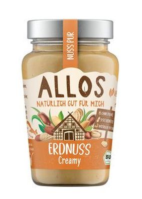 Allos Nuss Pur Erdnuss Creamy 340g