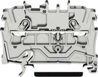 1St. Wago 2004-1201 2-L-FV-Durchgangsklemme grau 20041201