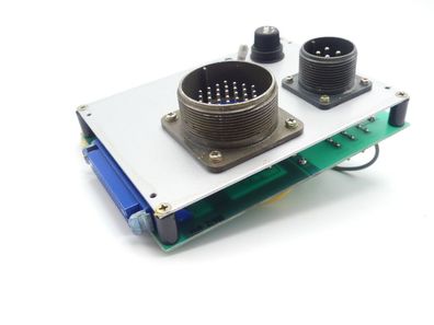 Fanuc A20B-0006-0550 02A Platine mit Anschlussbuchsen