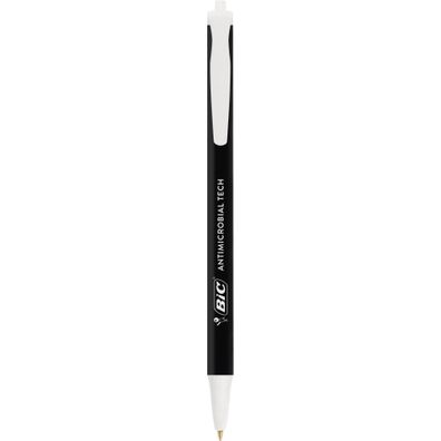 Bic 500461 BIC Druckkugelschreiber BGuard Clic Stic, schwarz
