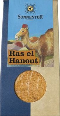 Sonnentor 3x Ras el Hanout Gewürz, Packung 38g