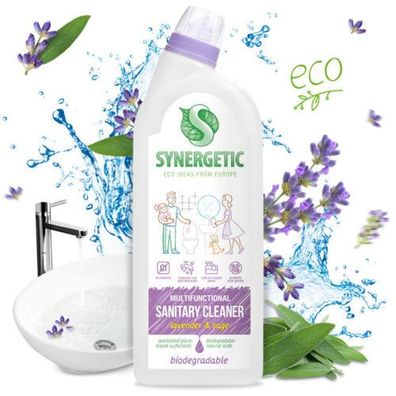 Synergetic Hygiene Reiniger öko Sanitärreiniger Lavendel und Salbei 700 m