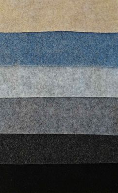 Nadelfilz Meterware Restauration Innenverkleidung Flex 206cm Breite