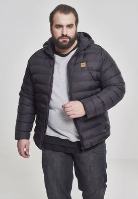 Urban Classics Winterjacke Basic Bubble Jacket Blackblackblack