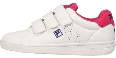 Fila Kinder Unisex Tennis Sneaker Crosscourt 2 Nt Kids White-Carmine