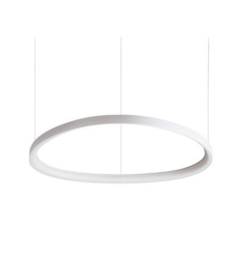 Ideal lux GEMINI SP D81 LED-Pendelleuchte Struktur Weiß modernes Design Deckenbald