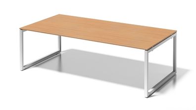 Bisley Cito Schreibtisch - 240 x120 cm Bürotisch XXL Chefschreibtisch in Buche - Gest